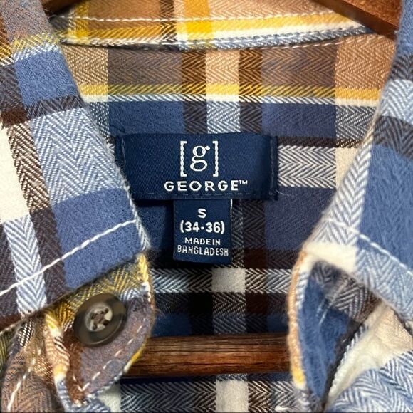 George Men’s Button Down Shirt Size S - Picture 4 of 5